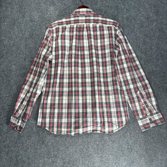 J Crew Shirt Mens Medium Classic Secret Wash Organic Cotton Button Down Pocket - Picture 6 of 7